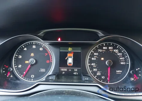 2013 Audi A4 2.0T Premium from USA, damaged, VIN WAUFFAFL1DN047012